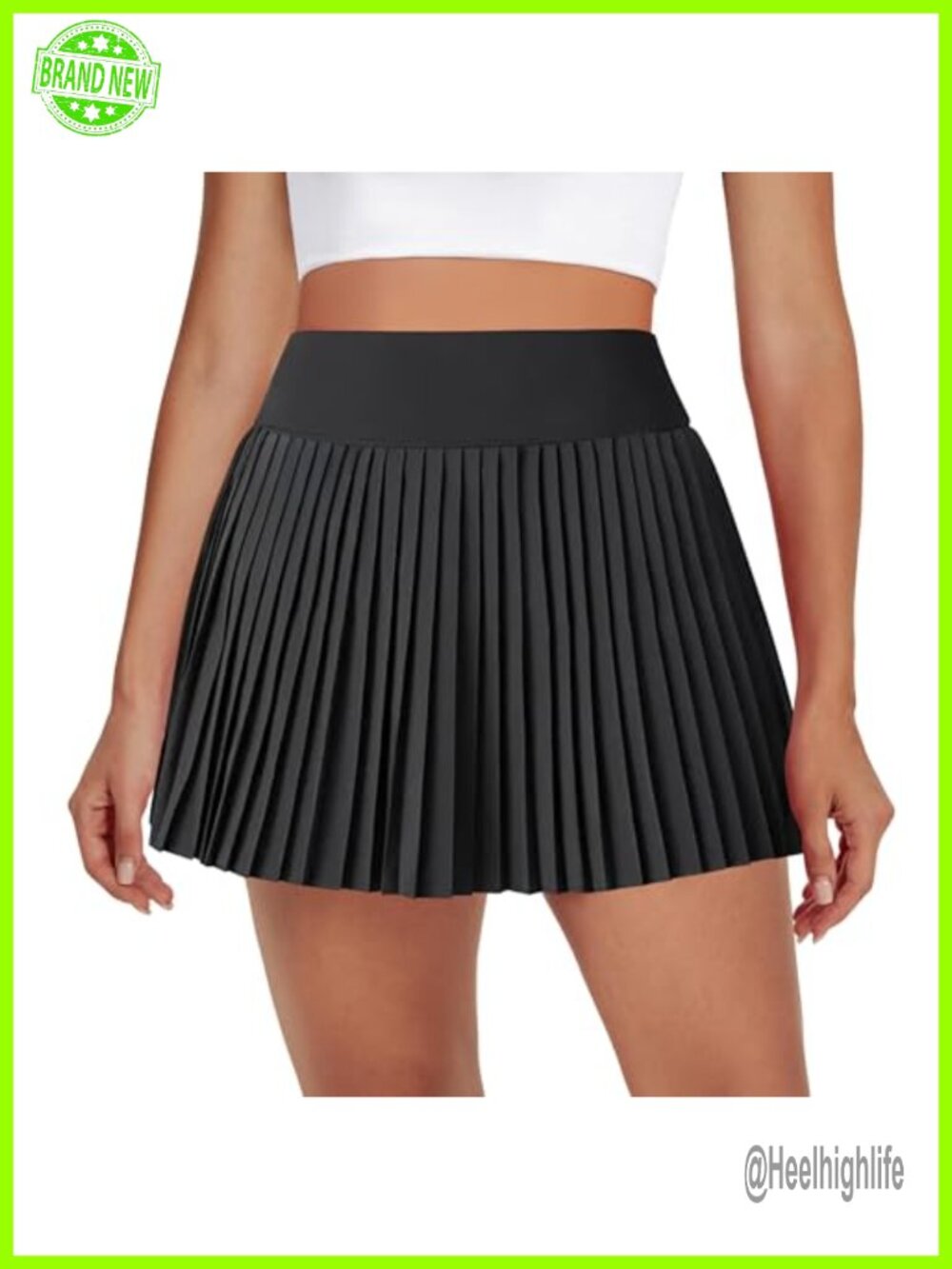 Pleated Tennis Skirt High Waisted Golf Skort with Pockets A-Line